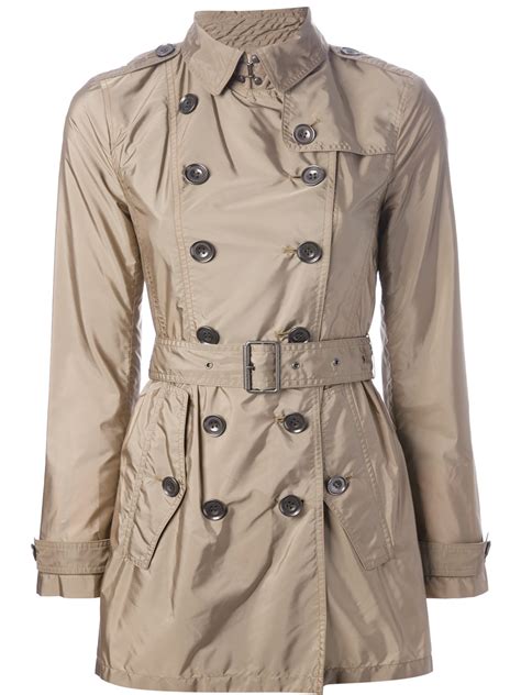 burberry brit burley lightweight cotton trench coat|authentic burberry trench coats.